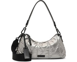 SURI FREY Schoudertas Handtas SFY Ely Hobo Bag Silver Taupe