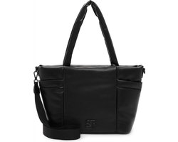 SURI FREY Schoudertas Schoudertas Baggy Cityshopper Black Zwart