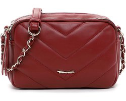 Tamaris Schoudertas Madlin Handbag with Zipper Darkred Donkerrood