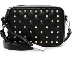 Tamaris Schoudertas Maxie Handbag with Zipper Black Zwart