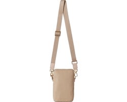 Telefoontasje Dames Crossbody - iDeal of Sweden Universal Phone Bag - Universeel Schoudertasje telefoon - Beige