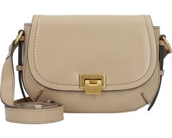 THE BRIDGE Leren Schoudertas Federica Crossbody Bag Butter abb. Oro Beige