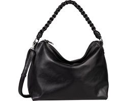 TOM TAILOR Schoudertas Schoudertas Leah Hobo Bag Black Zwart