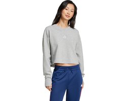 adidas Sportswear ALL SZN Ribbed V-Neck Sweatshirt - Dames - Grijs- 2XL