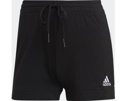 adidas Sportswear Essentials Slim 3-Stripes Short - Dames - Zwart- L