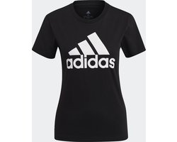 adidas Sportswear LOUNGEWEAR Essentials Logo T-shirt - Dames - Zwart- L