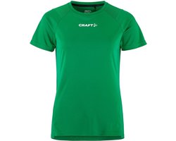 Craft Rush 2.0 Running T-Shirt Dames - Groen | Maat: L