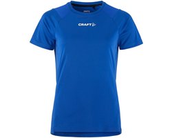 Craft Rush 2.0 Running T-Shirt Dames - Royal | Maat: XS