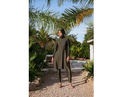 MKBM Swim Legging Green - Maat: L