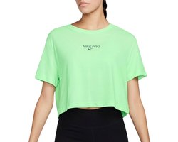 Nike Dri-FIT Pro Crop Shirt Dames - Maat L