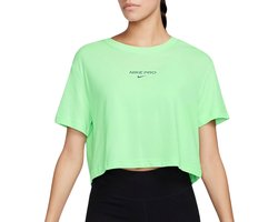 Nike Dri-FIT Pro Crop Shirt Dames - Maat XL