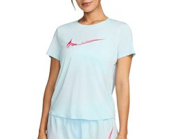 Nike One Dri-FIT Swoosh Shirt Dames - Maat L