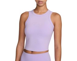 Nike One Fitted Dri-FIT Cropped Tanktop Dames - Maat L