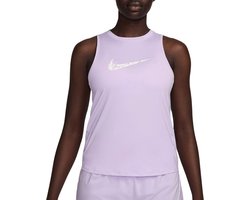 Nike One Graphic Swoosh Tanktop Dames - Maat L