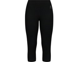 Odlo Baselayer Driekwartsbroek MERINO 200 ZWART - Maat XL