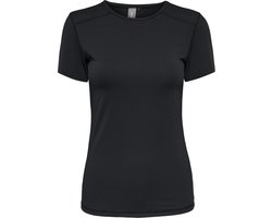 ONLY PLAY ONPMILA LIFE ON SS SLIM TEE NOOS Dames Top - Black