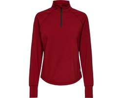 ONP STEN - WARM SHIRT - DUIMGAT IN MOUW - ROOD - SPORT - DAMES - MAAT M -