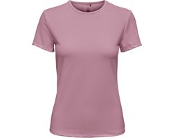 ONPMILA - TRAINING - SPORT - SHIRT - DAMES - LILA - MAAT M -