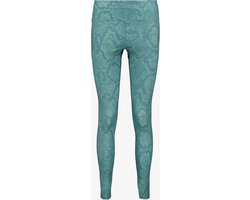 Osaga dames sportlegging met slangenprint groen - Maat L