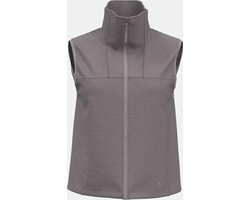 Ua W Expanse Fleece Vest-Gry Size : LG