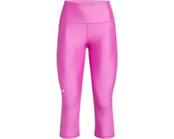 Under Armour Vanish Hi Capri Dames Sportlegging - Paars/Roze - Maat L