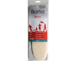 Bama Wool Zuivere Wollen Inlegzool - maat 38 -  Voor Strenge Kou