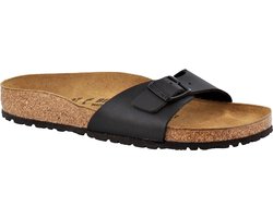 Birkenstock Madrid Dames Slippers Small fit - Black - Maat 40