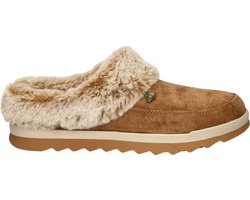 Bob's Skechers Cozy Chill dames pantoffels - Cognac - Maat 38