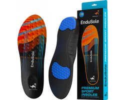 Bracefox® Sport Inlegzolen 'EnduSole' | Inlegzolen voor Wandelen & Sports | Mannen & Vrouwen | Optimale demping | Maat 38-41