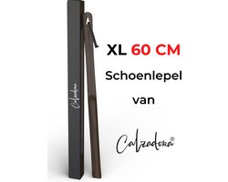 Calzadora® Schoenlepel Lang - 60cm - Schoentrekker - Duurzaam, sterk en prachtig - Lange Schoenlepel