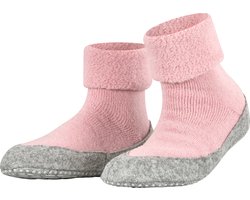 FALKE Cosyshoe antislip noppen merinowol huissokken pantoffels dames rood - Maat 41-42