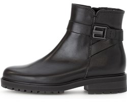 Gabor 762 Enkellaarsjes - Enkelboots met rits - Dames - Zwart - Maat 39