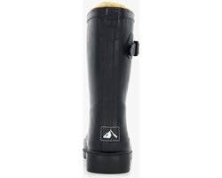 Mountain Peak gevoerde dames regenlaarzen zwart - Maat 36 - 100% stof- en waterdicht