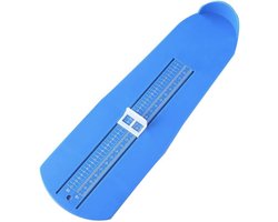 Schoenmaat Meter - Voetmeter - Voeten Meter Kinderen - Schoenmaat Meter Volwassenen - Blauw