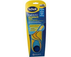 Scholl GelActiv Inlegzolen Casual Large Maat 41-46.5 1 paar