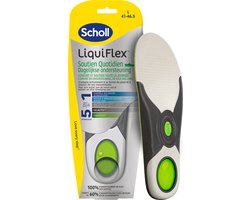 Scholl LiquiFlex Inlegzolen Dagelijkse Ondersteuning - Large - Maat 41-46,5 - 1 paar