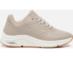 Skechers Arch Fit S-Miles- Mile Makers Dames Sneakers - Taupe - Maat 38