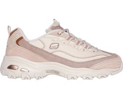 Skechers D'Lites - Cold Days Dames Sneakers - Zand/Crème - Maat 39