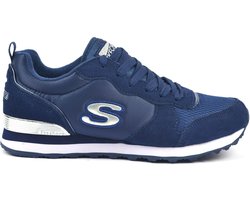 Skechers Og 85 - Goldn Gurl Dames Sneakers - Donkerblauw - Maat 41