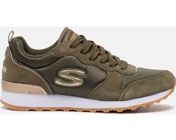 Skechers Retros-Og 85-Goldn Gurl Dames Sneakers - Olive - Maat 39