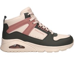 Skechers Uno-High Regards Dames Sneakers - Crème/Multicolour - Maat 39