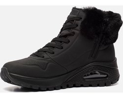 Skechers Uno Rugged - Fall Air Dames Laarzen - Zwart - Maat 37