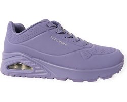 Skechers Uno - Stand On Air Dames Sneakers - Lila - Maat 38