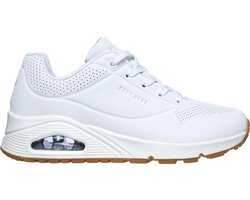 Skechers Uno -Stand On Air Dames Sneakers - White - Maat 38