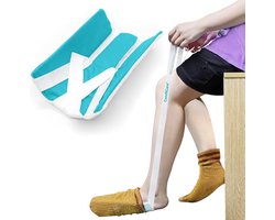 Sokaantrekker - Sokken Aantrekhulp - Aantrekhulp Sokken - ONE-SIZE - Aantrekhulp - Hulp Bij Sokken Aantrekken - SockSlider - Sok Aantrekhulp - Sokken Hulp - Aantrek Hulpmiddel - Aantrekhulp voor sokken - Schoenlepel sokken - NIET voor steunkousen