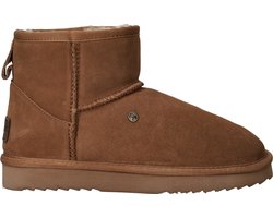 Warmbat Wallaby Vrouwen Laarzen - Cognac - Maat 39