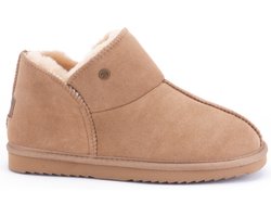 Warmbat Willow Vrouwen Sloffen - Cognac - Maat 39