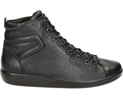 ECCO SOFT 2.0 dames Veterboot - Zwart - Maat 40