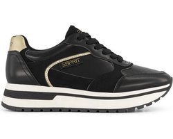 esprit Zwarte platform sneaker - Maat 39