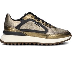 Floris Van Bommel Dames Sneakers Noppi 35.11 Goud - Maat 40